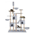54-Inch Deluxe Multi-Level Cat Tree Tower with Condos & Hammock